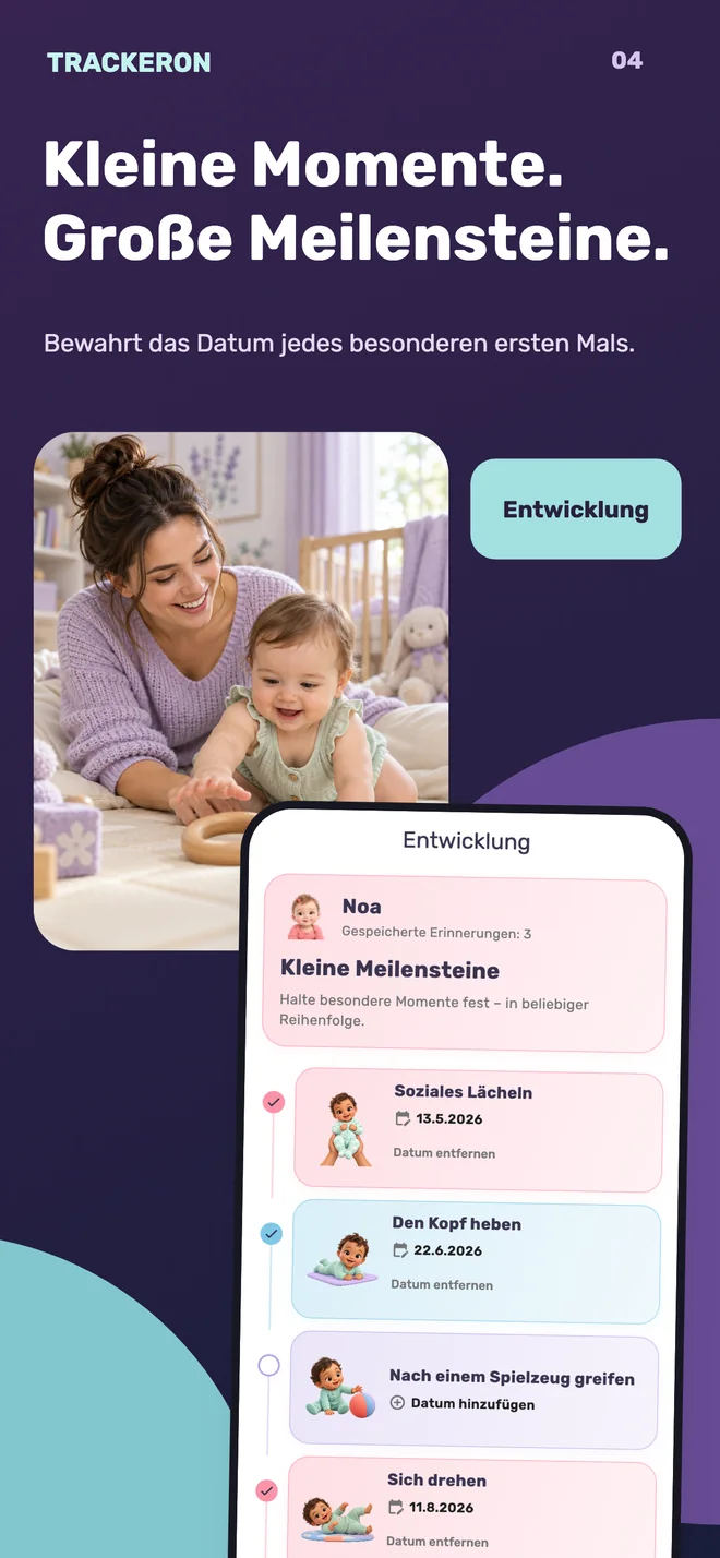 Trackeron — Entwicklungsschritte