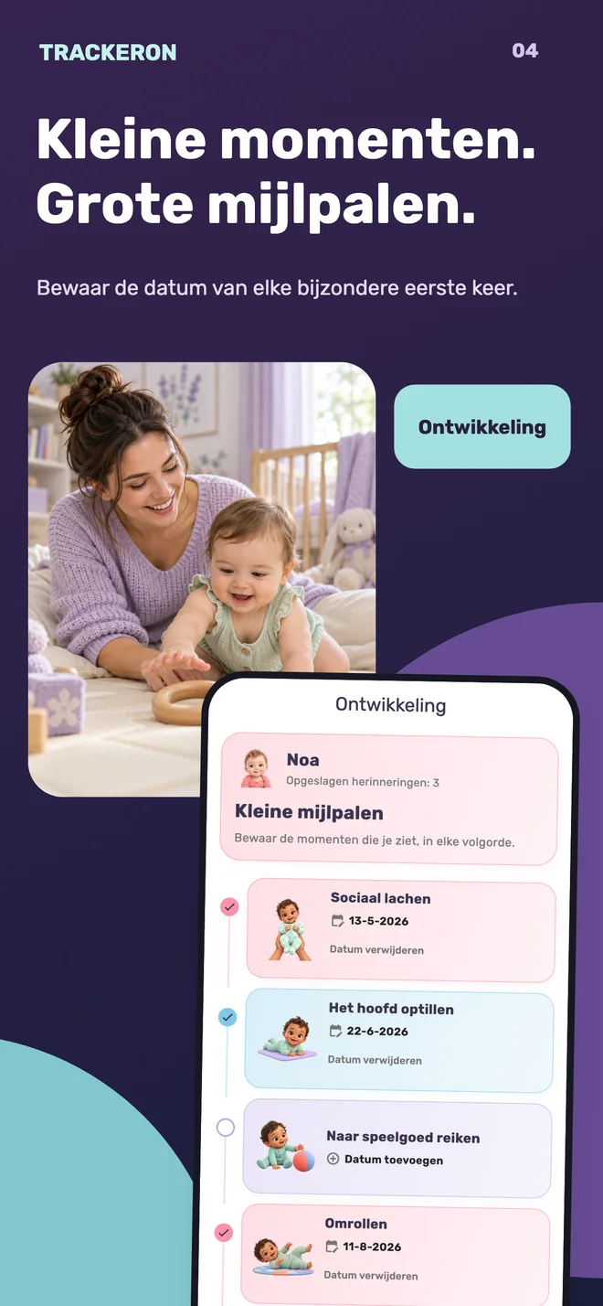 Trackeron — Ontwikkelingsmijlpalen